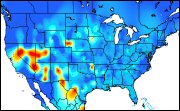 Precip Skill Score Map